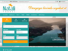 Tablet Screenshot of natali-travel.com